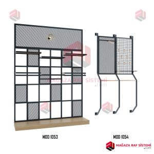 MOD 1053-1054 Raf & Askı Duvar Sistemi - Görsel 3