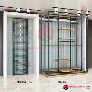 MOD 1060-1061 Raf & Askı Duvar Sistemi - Görsel 2