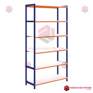 SFS 51 Hafif Rack Depo Raf Sistemi - Görsel 1